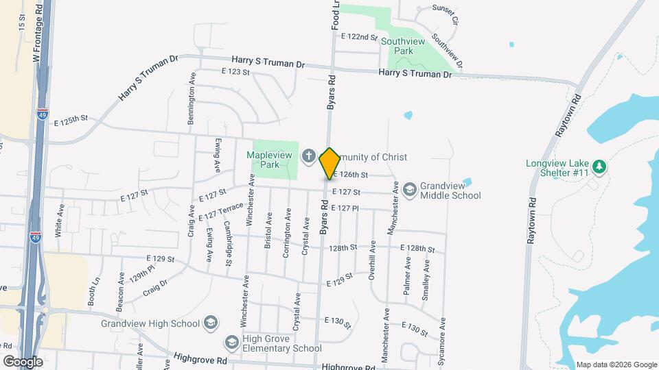 7400 E 127 St Map and Location Details