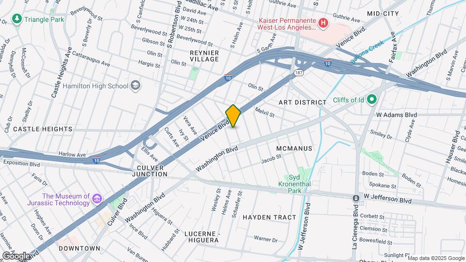 3229 S Sherbourne Dr Map and Location Details