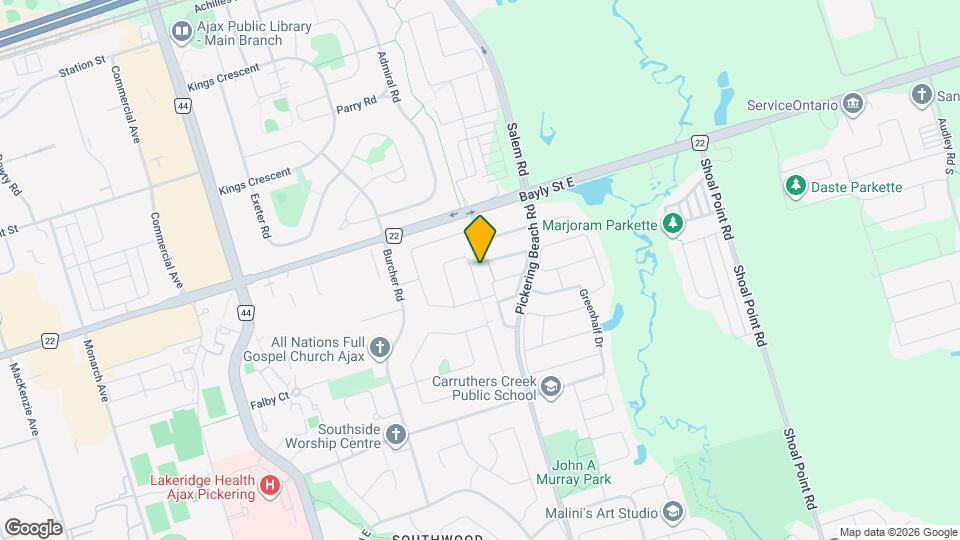 15 Thorncroft Crescent Map and Location Details