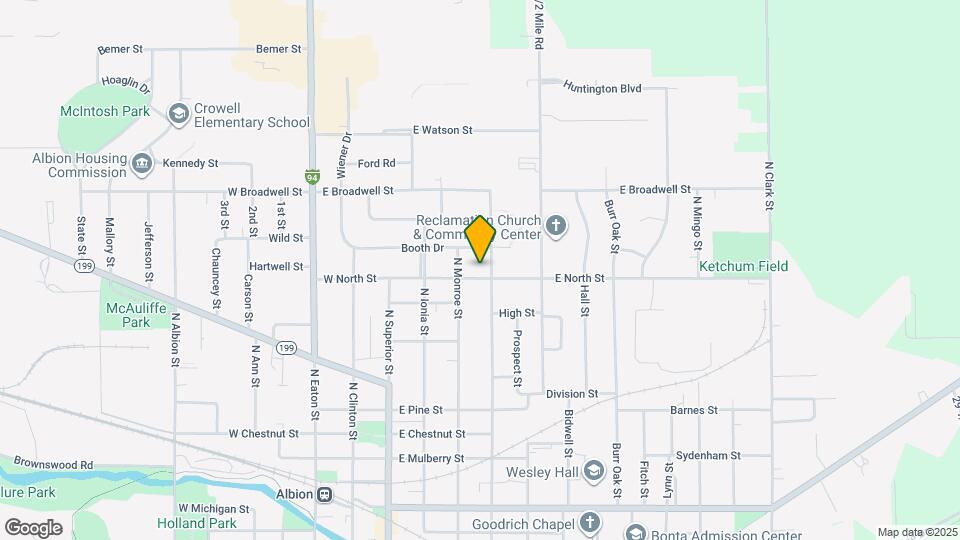 313 E North St Map and Location Details