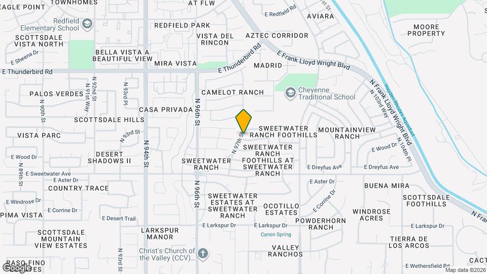 9714 E Camino Del Santo Map and Location Details