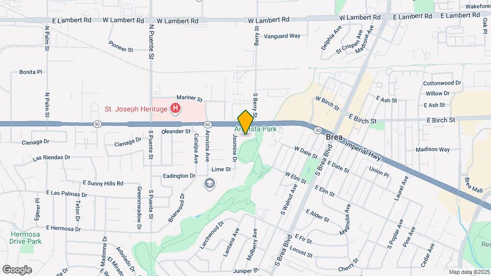 638 Oleander St Map and Location Details
