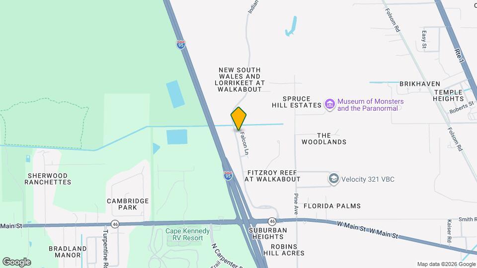 2650 Falcon Ln Map and Location Details