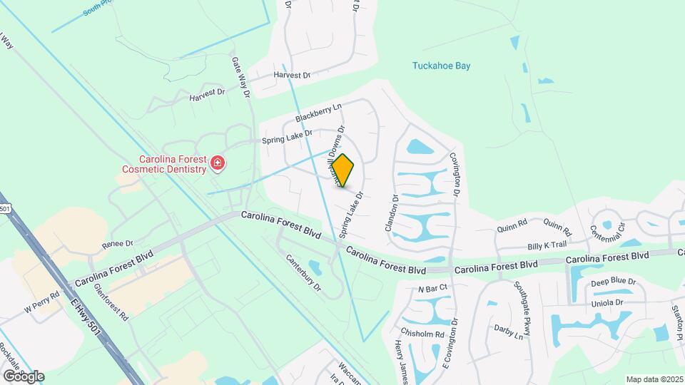 729 Churchill Downs Dr Map and Location Details