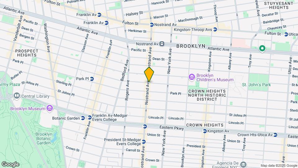 671-677 Nostrand Ave Mapa y Detalles de la Ubicación