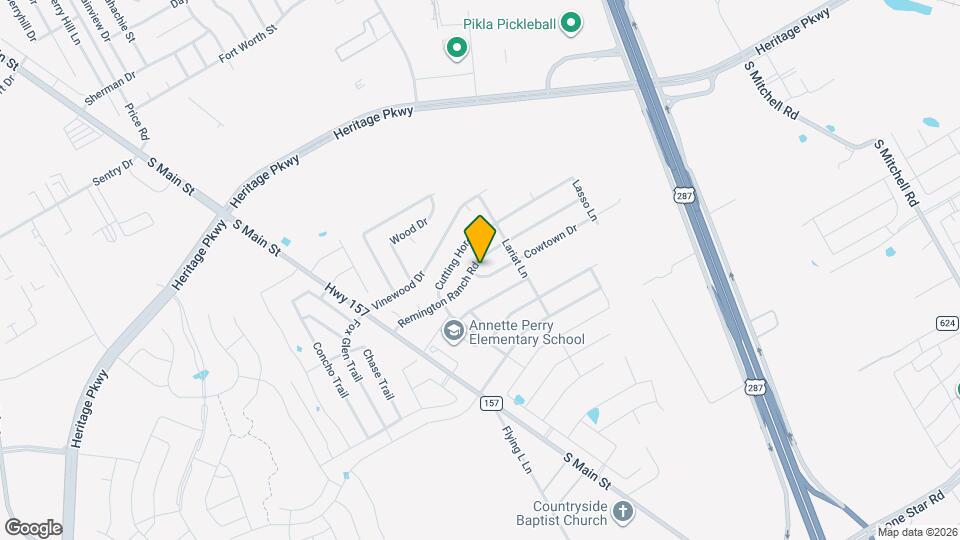 1015 Remington Ranch Rd Map and Location Details