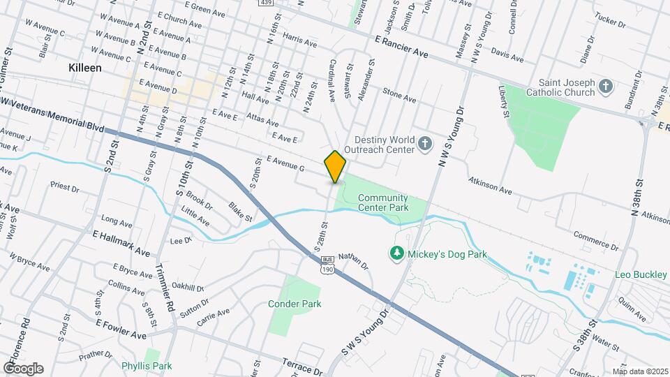 20 S 28th St Map and Location Details