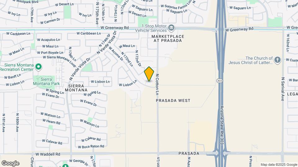 17157 W Lisbon Ln Map and Location Details
