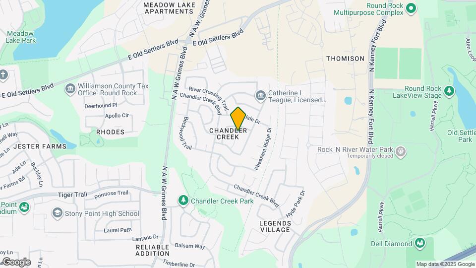 1012 Ranier Cove Map and Location Details