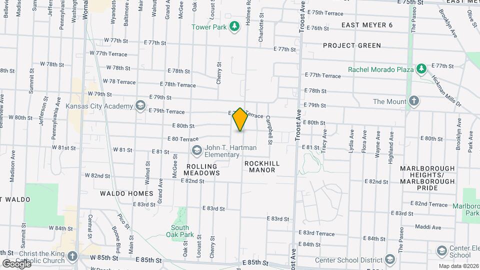 8016 Holmes Rd Map and Location Details