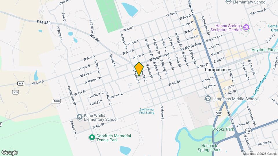 207 S Porter St Map and Location Details