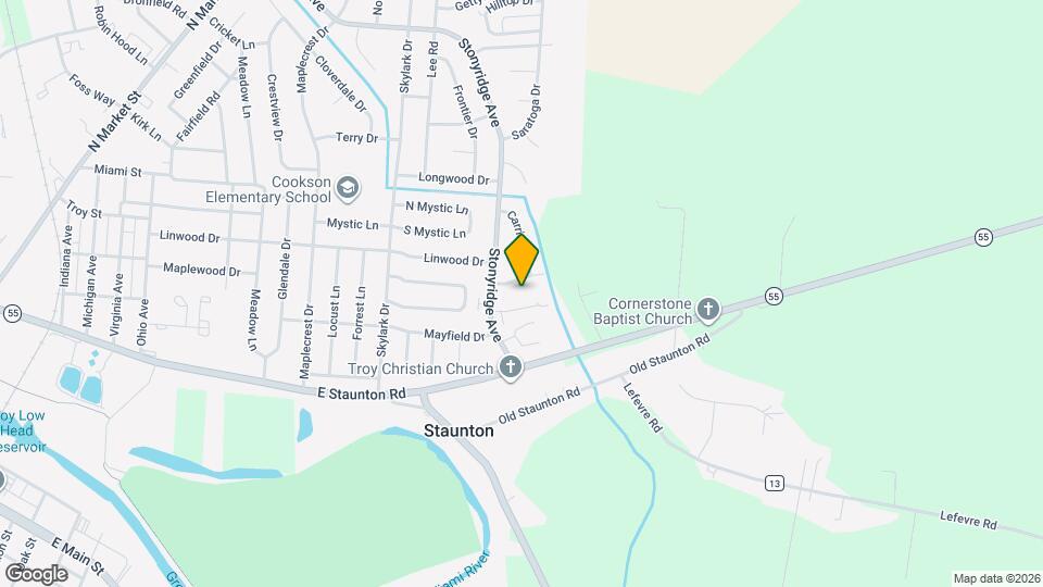 1323 Imperial Ct, Unit D Mapa y Detalles de la Ubicación