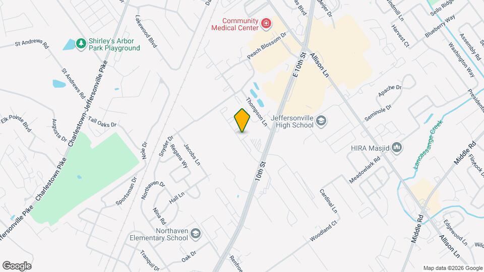 Ashley Square Apartments Map and Location Details