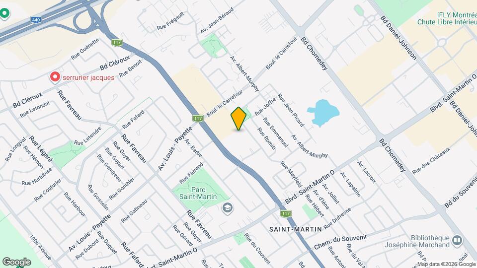 1985 Curé-Labelle Boul Map and Location Details