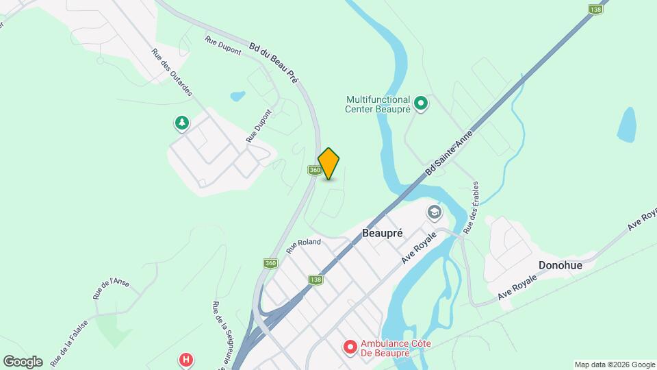 210 De La Colline St Map and Location Details