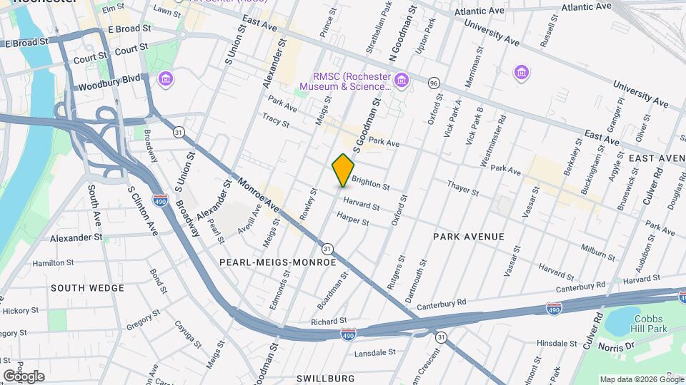 280 S Goodman St Map and Location Details