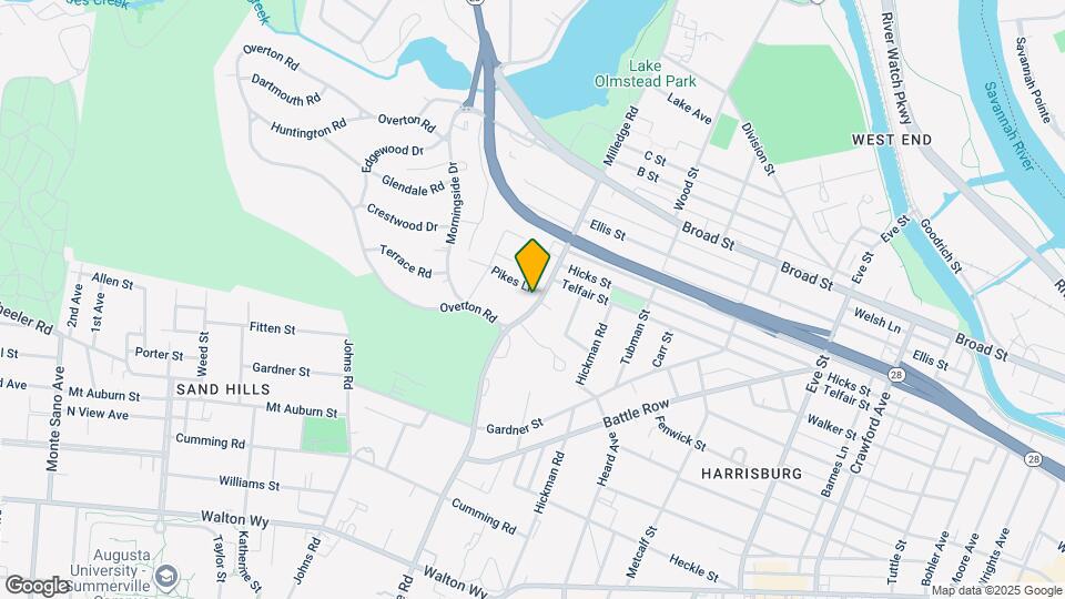 501 Milledge Rd, Unit 8C Map and Location Details