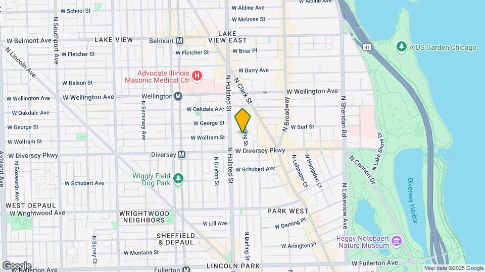 2830 N Burling, Unit M06B Mapa y Detalles de la Ubicación