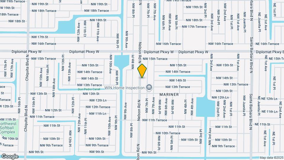 1403 Nelson Rd N Map and Location Details