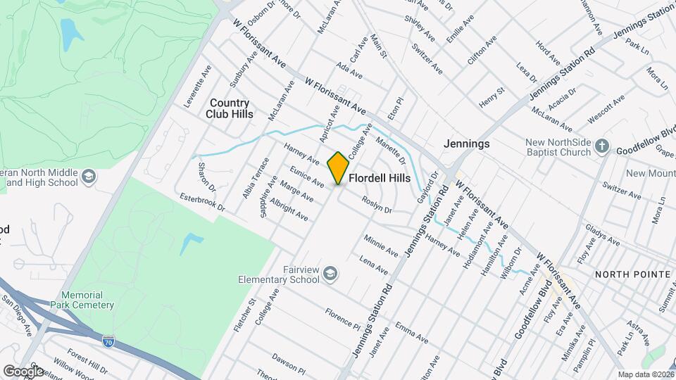 5615 Beldon Dr Map and Location Details