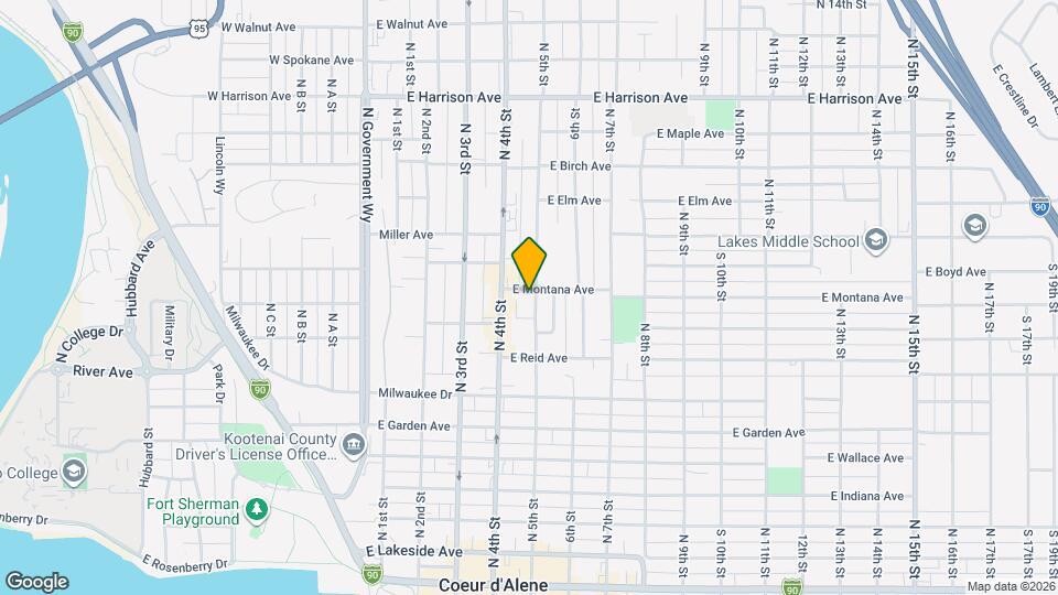 420 E Montana Ave Map and Location Details