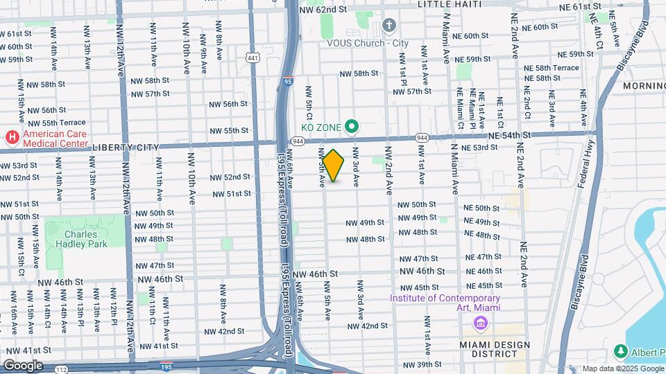 410 NW 52nd St Map and Location Details