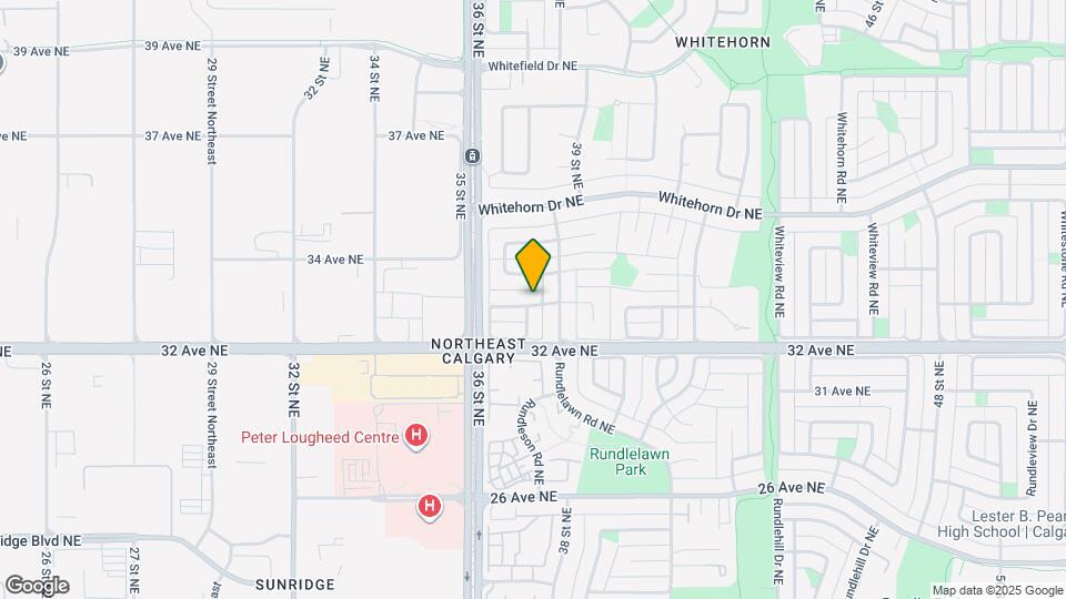 14 Whitman Close NE Map and Location Details