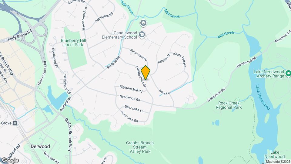 16409 Grande Vista Dr Map and Location Details