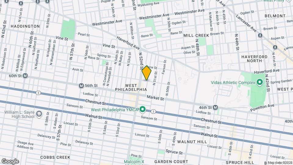 5128 Arch St Map and Location Details