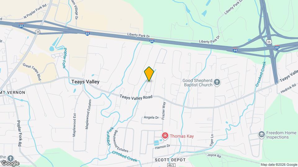 133 Hidden Cove Mapa y Detalles de la Ubicación