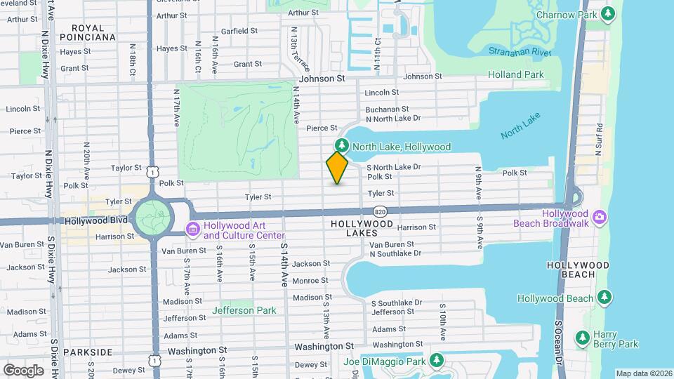 1235 Tyler St Map and Location Details