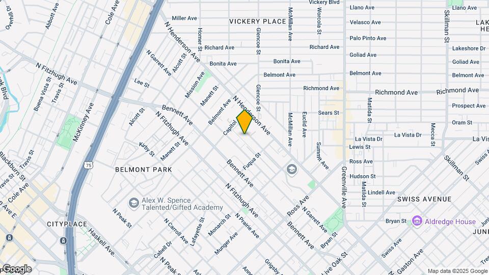 2215-2217 Moser Ave Mapa y Detalles de la Ubicación