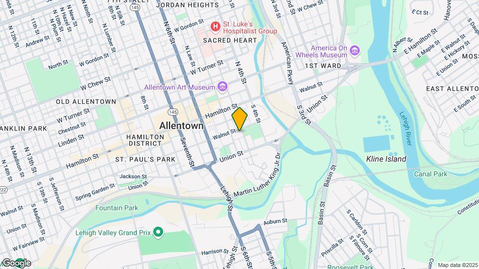 448 W Walnut St Mapa y Detalles de la Ubicación