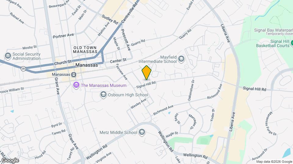 8754 Signal Hill Rd Map and Location Details