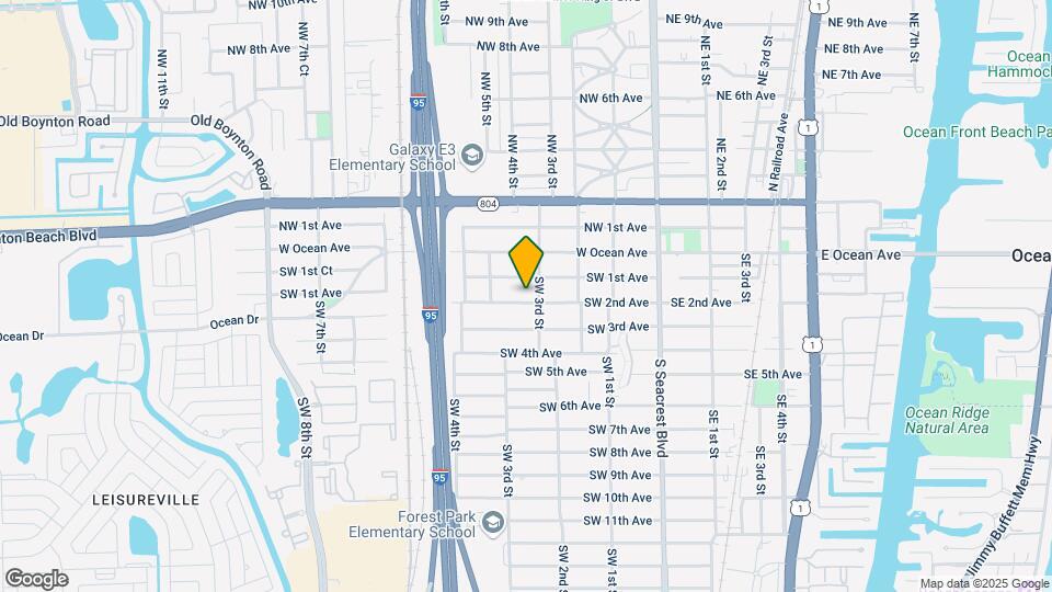 407 SW 2nd Ave Map and Location Details