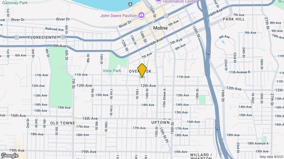 1110 13th St Map and Location Details