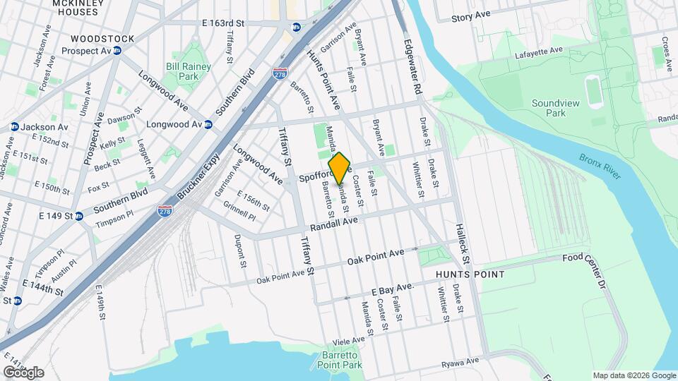 647 Manida St Map and Location Details