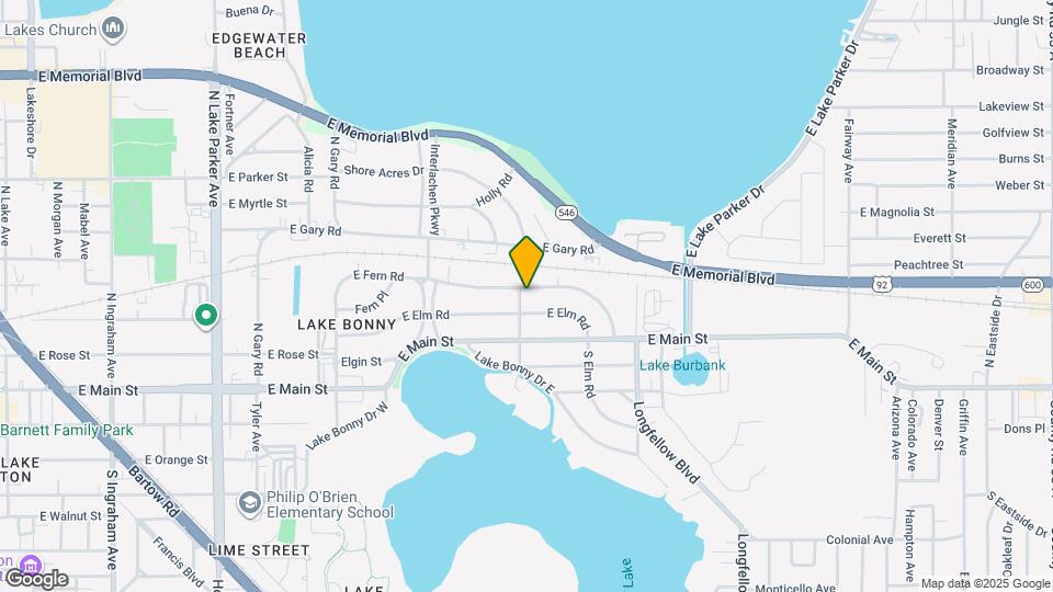 1805 E Fern Rd Map and Location Details