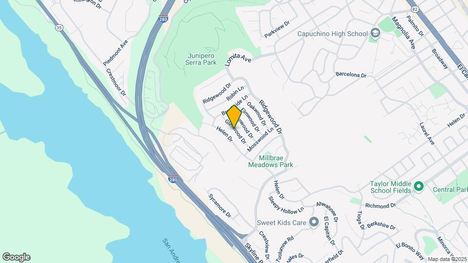 1149 Glenwood Dr Map and Location Details
