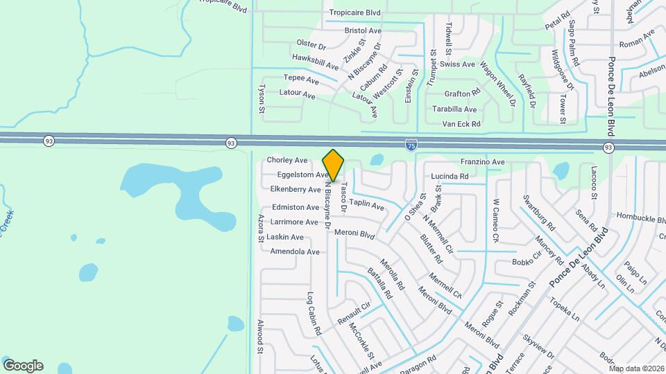 4448 N Biscayne Dr Map and Location Details