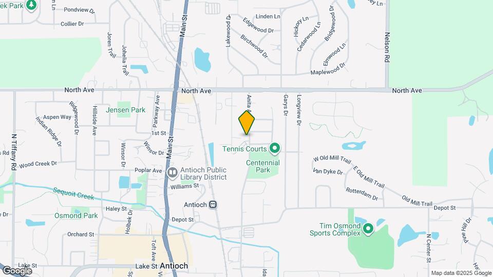 668 Anita Ave Map and Location Details