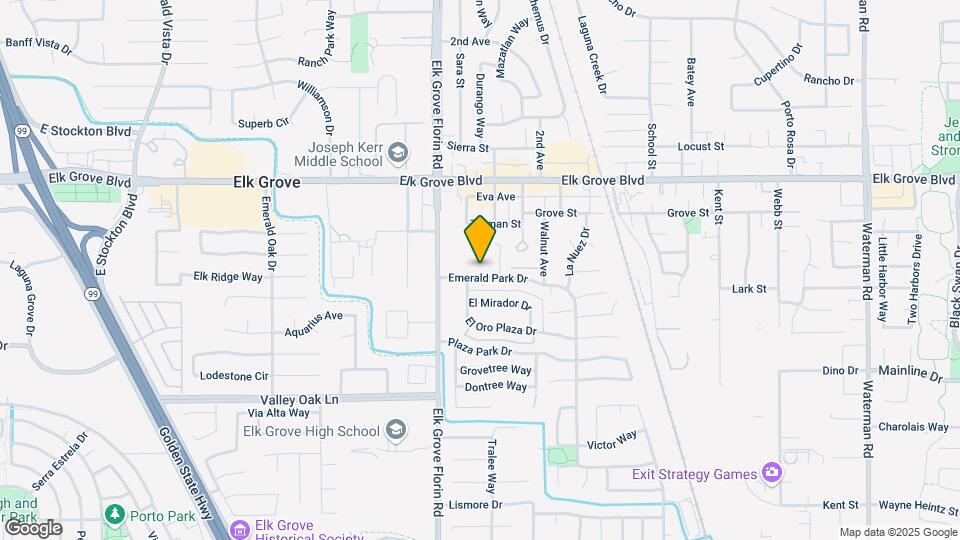 Elk Grove Map and Location Details
