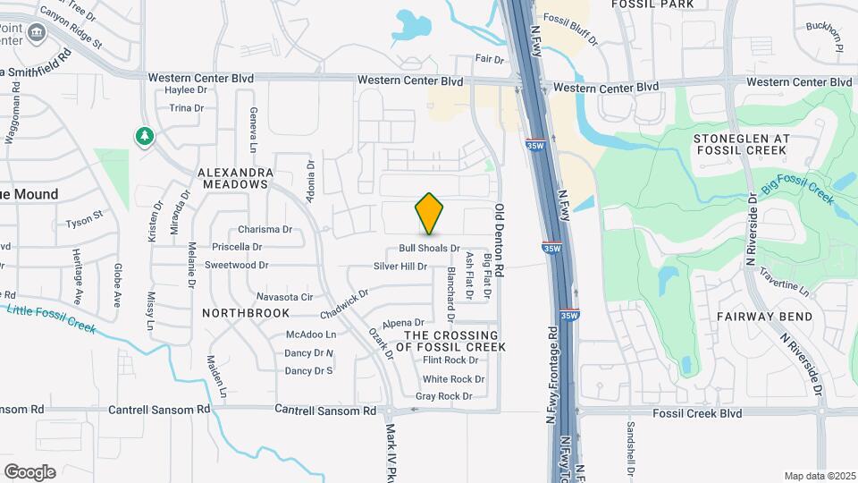 2713 Bull Shoals Dr Map and Location Details