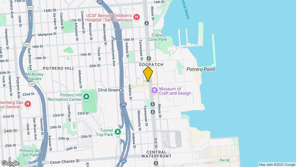714 22nd St Map and Location Details
