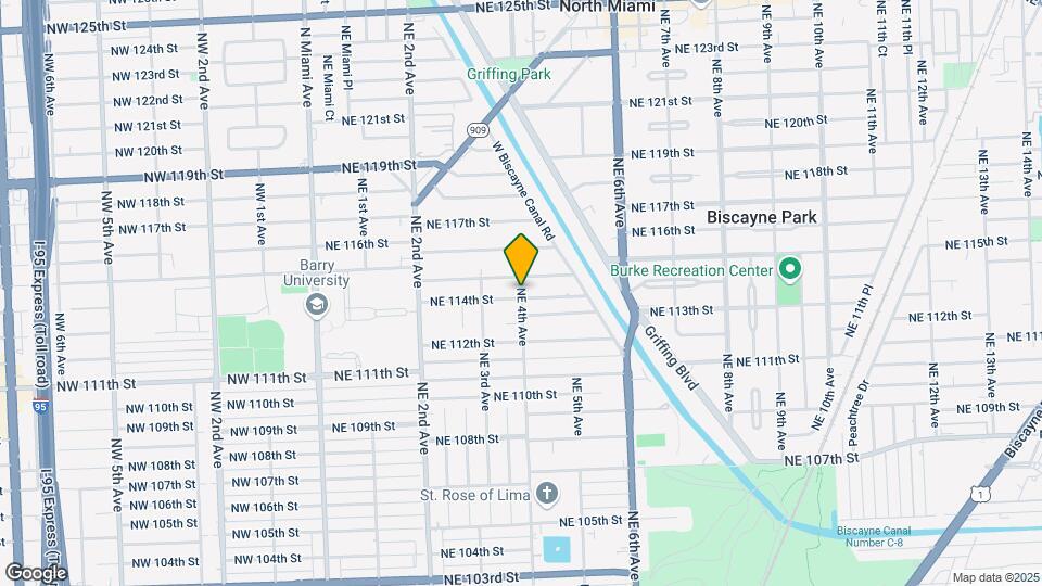 11400 NE 4th Ave Map and Location Details