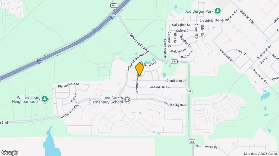 488 Commonwealth Ln Map and Location Details