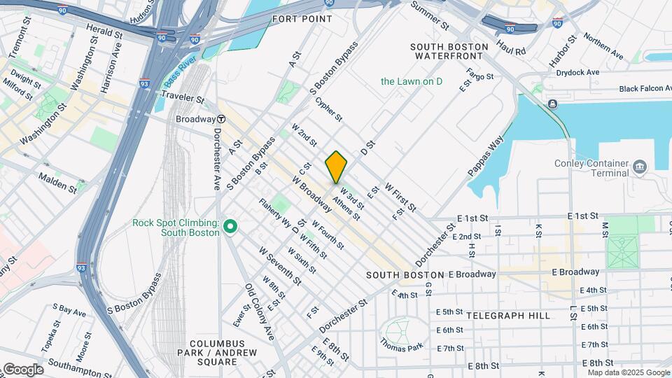 279 D St Mapa y Detalles de la Ubicación