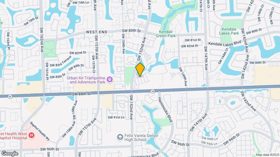 8725 SW 152nd Ave Map and Location Details