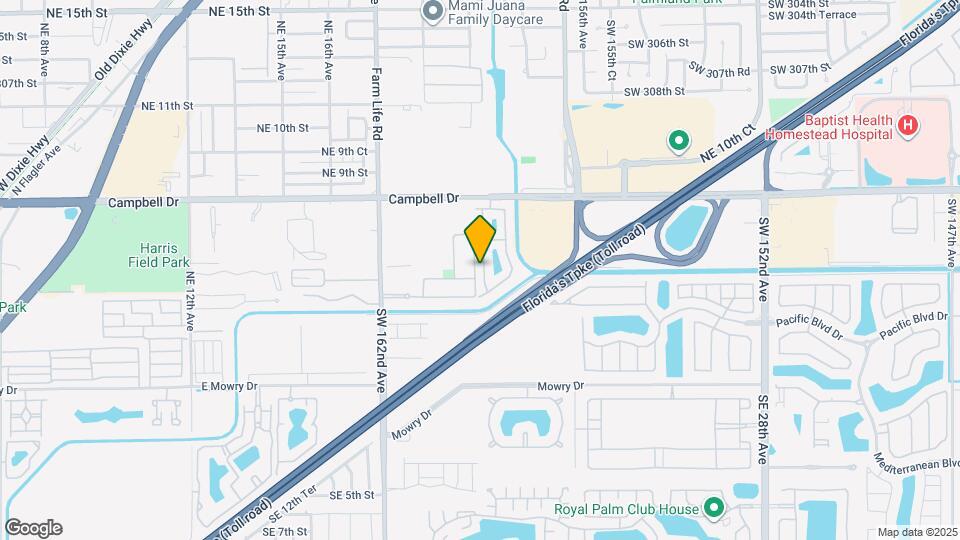 448 NE 21st Ave Map and Location Details