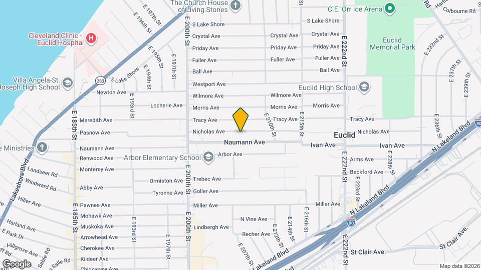 20730 Nicholas Ave Map and Location Details